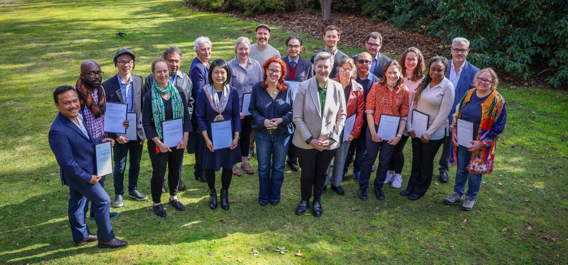 Group photo of the 2024 VC Awards for Excellence in Education recipients with VC Distinguished Professor Genevieve Bell and DVCA Professor Joan Leach at the ceremony, Vice-Chancellor’s Residence, 25 August 2025. Some awardees were recognised in absence. Photo by Rafael Florez. Group photo of the 2024 VC Awards for Excellence in Education recipients with VC Distinguished Professor Genevieve Bell and DVCA Professor Joan Leach at the ceremony, Vice-Chancellor’s Residence, 25 August 2025. Some awardees were recognised in absence. Photo by Rafael Florez.